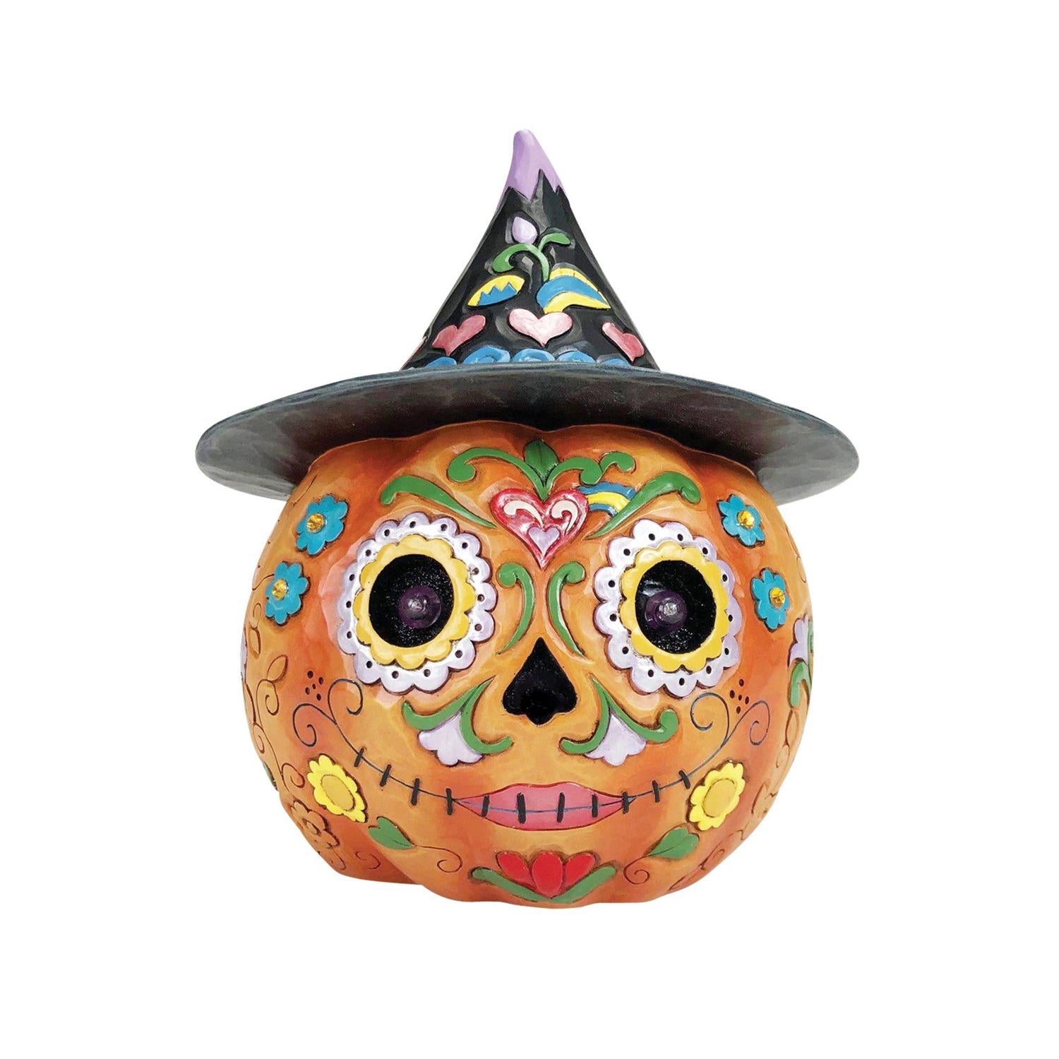 All Hallows Harvest - Day of the Dead Jack'O Lantern  - Country N More Gifts