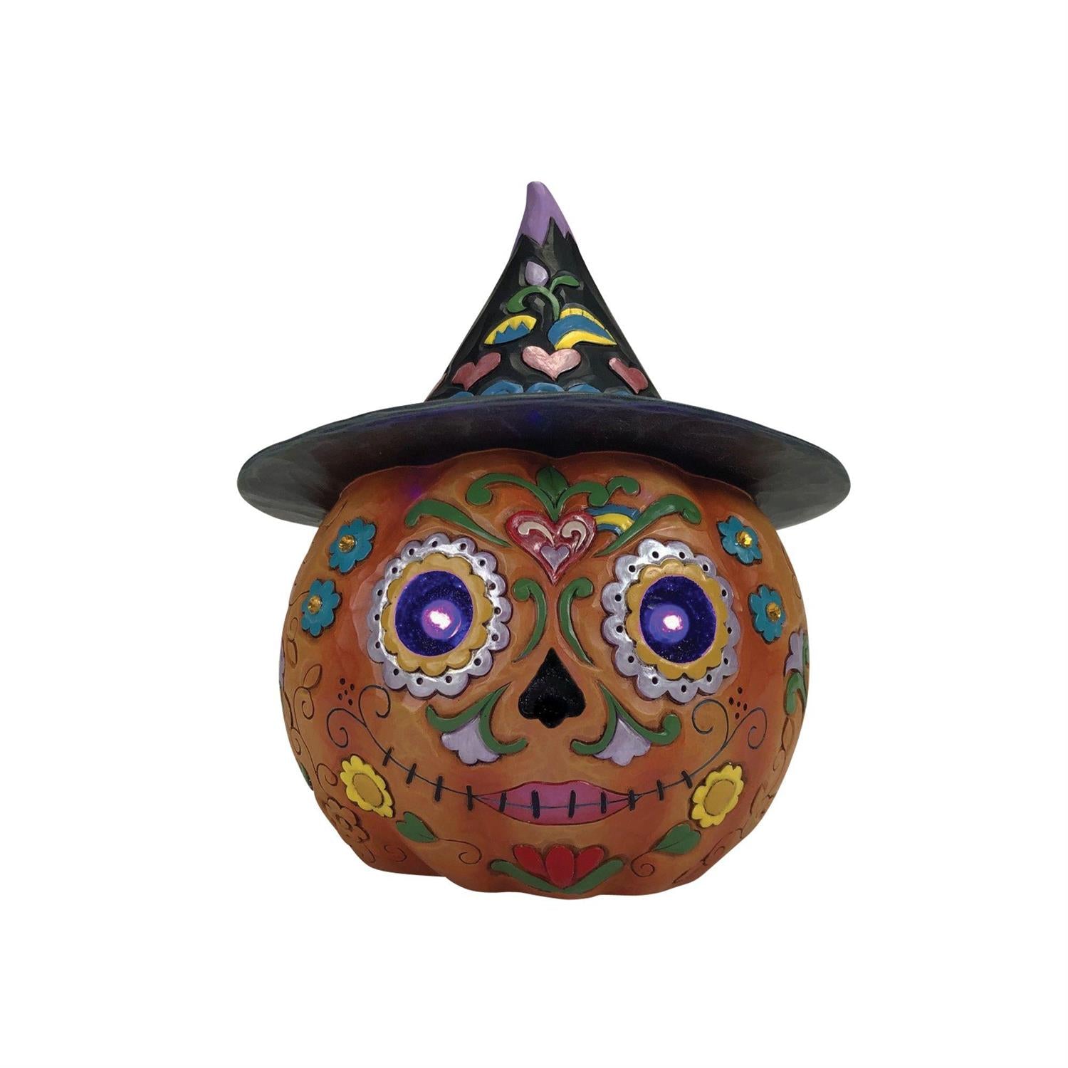 All Hallows Harvest - Day of the Dead Jack'O Lantern  - Country N More Gifts