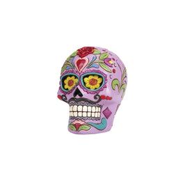 Colorful Calavera - Day of the Dead Purple Skull  - Country N More Gifts