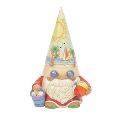 Time for a shell-ebration - Coastal Gnome Beachball Figure  - Country N More Gifts