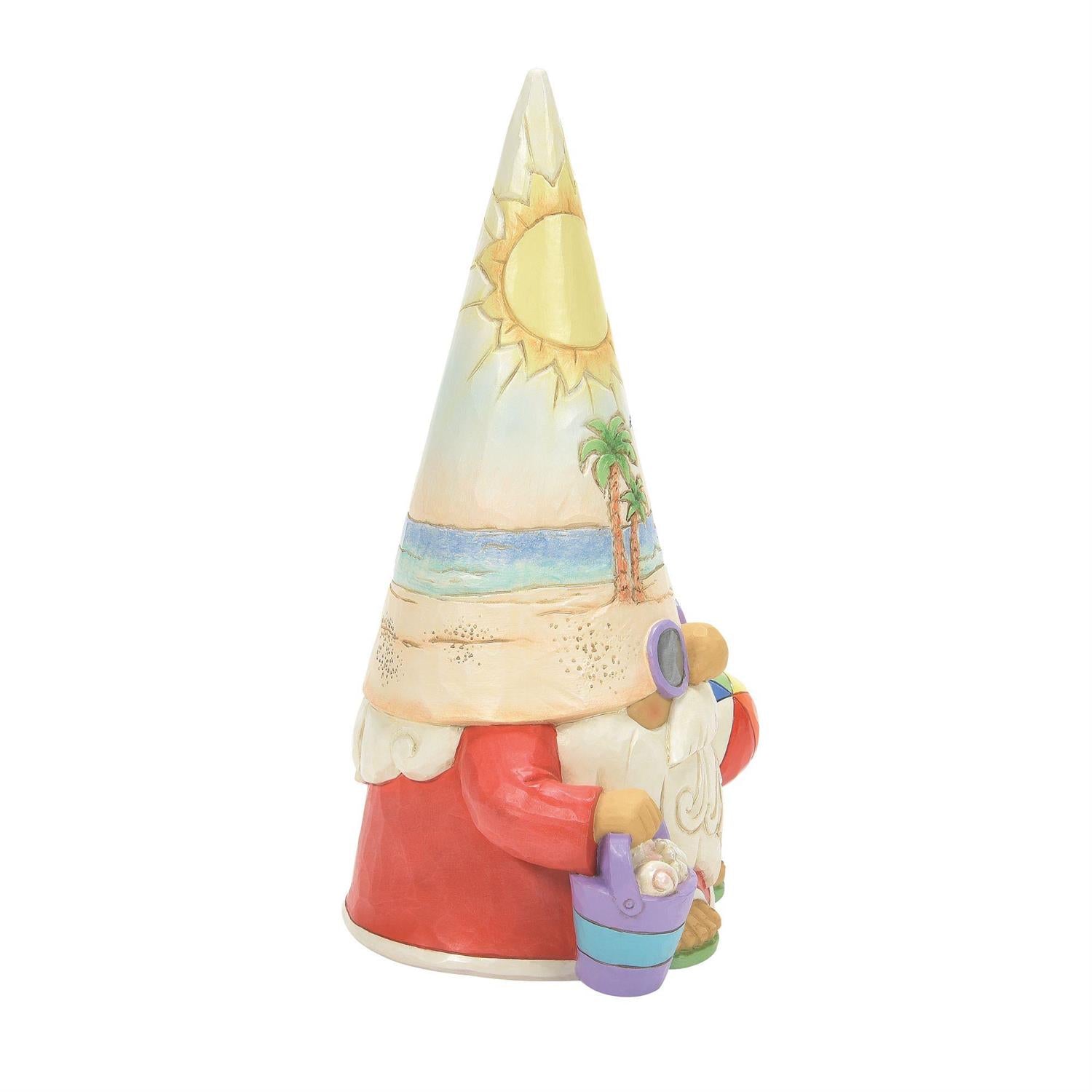 Time for a shell-ebration - Coastal Gnome Beachball Figure  - Country N More Gifts