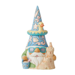 The Beach Is Calling - Coastal Gnome and Sandcastle  - Country N More Gifts