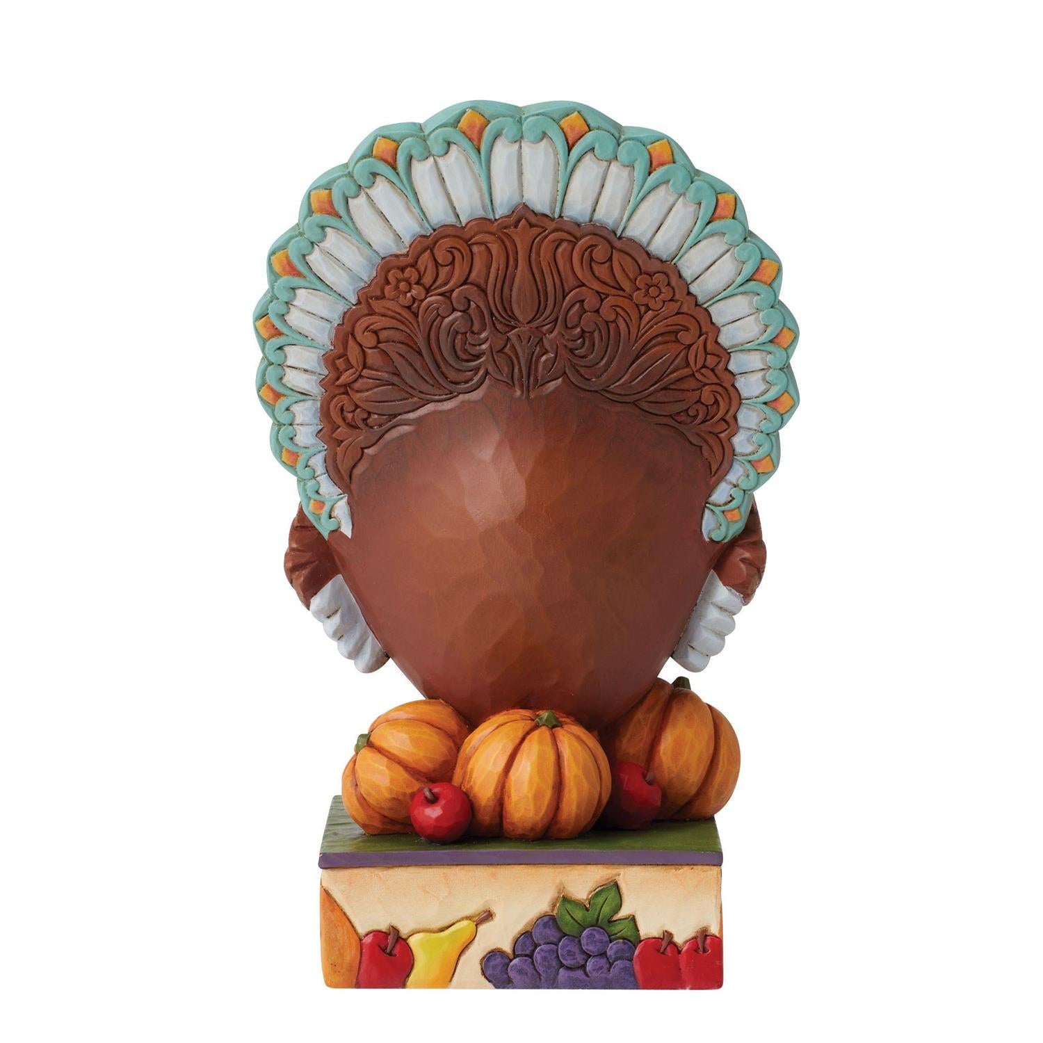 Thanks & Giving - Traditional Turkey Scene Figure  - Country N More Gifts