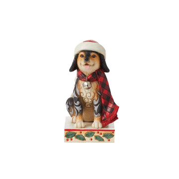 Bundled Up Pup - Highland Glen Dog Plaid Scarf  - Country N More Gifts