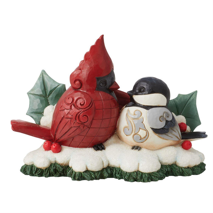 Holiday Gathering - Highland Glen Cardinal & Chickadee