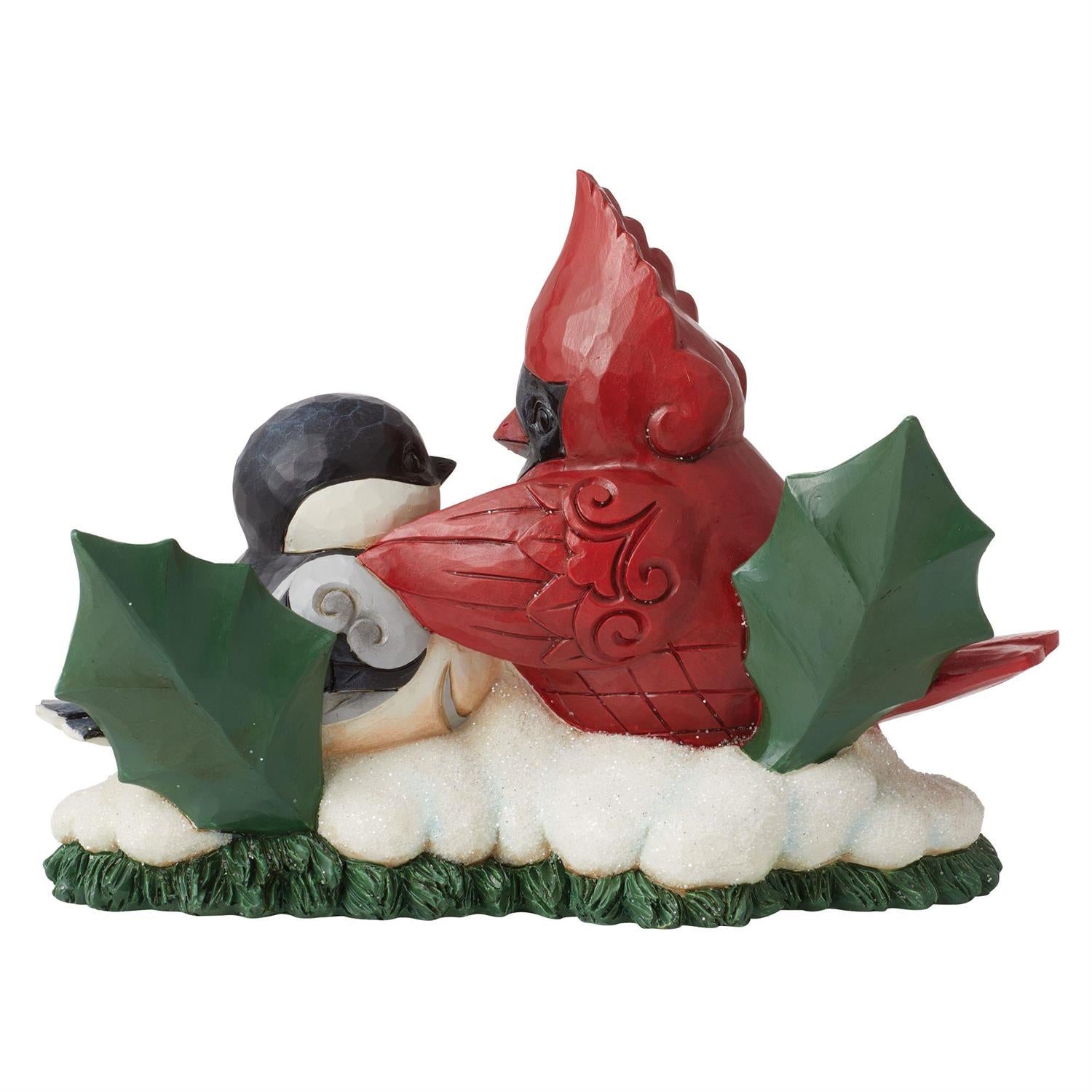 Holiday Gathering - Highland Glen Cardinal & Chickadee  - Country N More Gifts