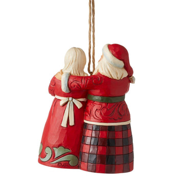 Highland Glen - Santa & Mrs. Claus Ornament  - Country N More Gifts