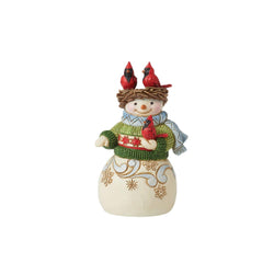 Mini Snowman with Nest on Head  - Country N More Gifts