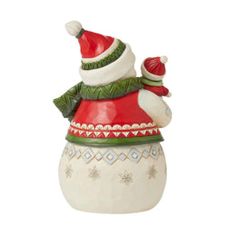 Holiday Hugs - Pint Sized Snowmom with Snowbaby Snowman  - Country N More Gifts