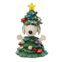 All Lit Up! Lights Up - Snoopy As Christmas Tree
