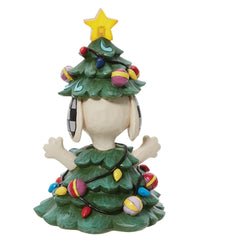 All Lit Up! Lights Up - Snoopy As Christmas Tree  - Country N More Gifts