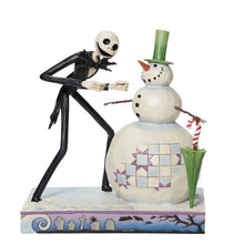 A Snowy Discovery - Nightmare Before Christmas Jack with Snowman