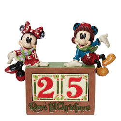 The Christmas Countdown - Mickey & Minnie  - Country N More Gifts