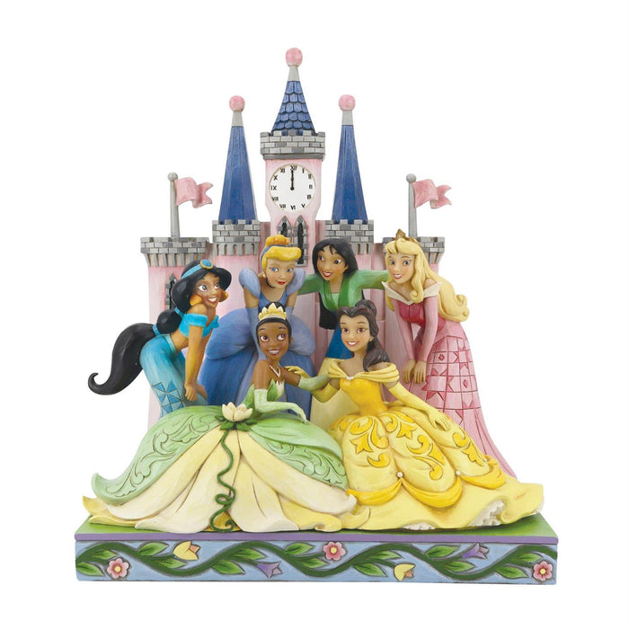 Beautiful and Brave - Princess Group in front of Castle