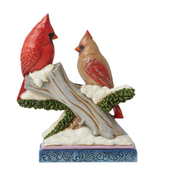 Peace, Love, and Harmony - Cardinals on Snowy Branch  - Country N More Gifts