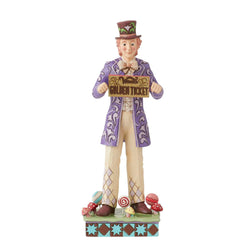 Willy Wonka with Rotating Chocolate Bar  - Country N More Gifts