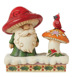 Christmas With My Gnomie - Santa by Mushroom and Bird  - Country N More Gifts