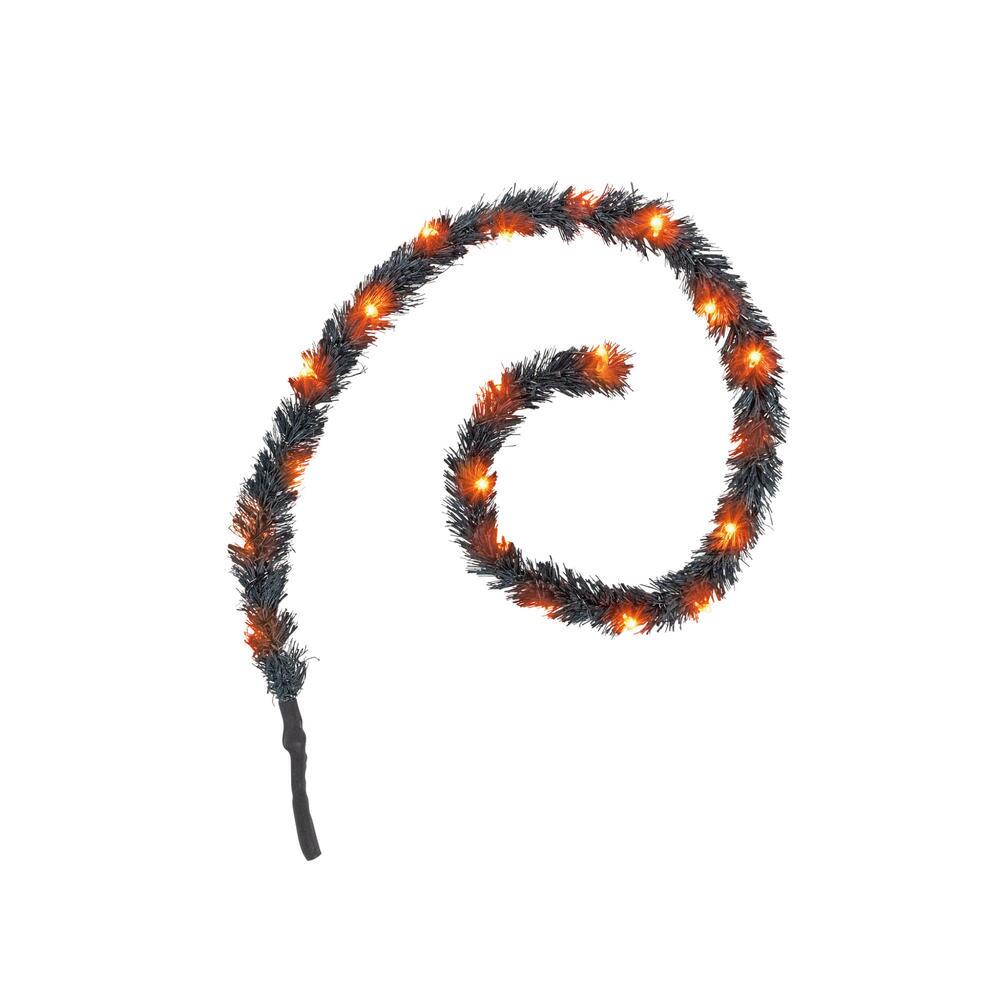 Lit Black Garland  - Country N More Gifts