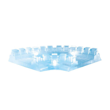 Lit Ice Castle Road, Curved  - Country N More Gifts