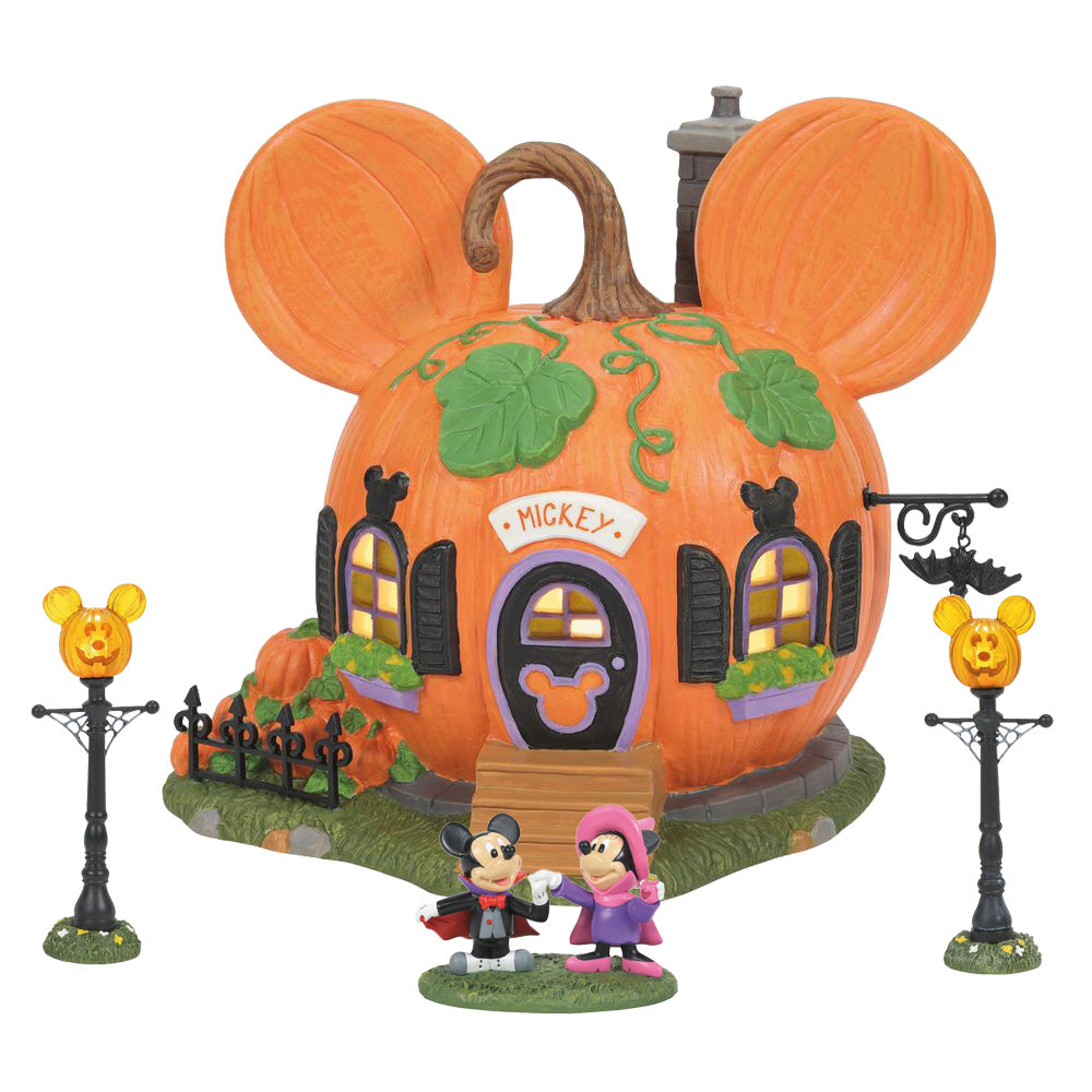 Mickey's Pumpkintown House Value SET  - Country N More Gifts