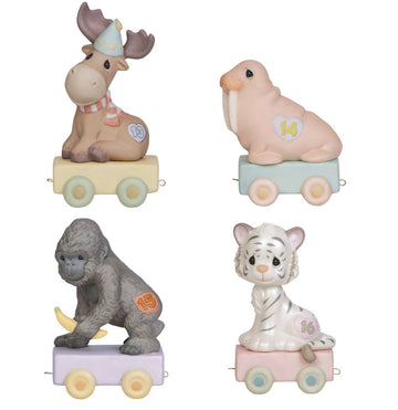 13-16 Bundle of Birthday Train Set of 4 - Ages 13-16  - Country N More Gifts