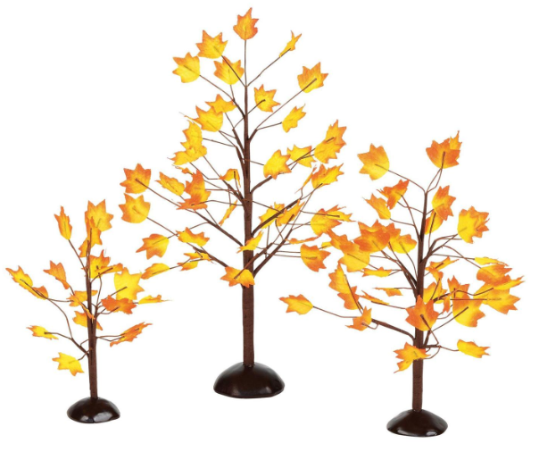 Village Autumn Maple Trees  - Country N More Gifts