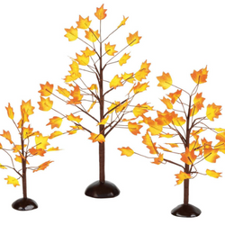 Village Autumn Maple Trees  - Country N More Gifts