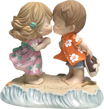 Our Love Is Deeper Than The Ocean, Bisque Porcelain Figurine  - Country N More Gifts