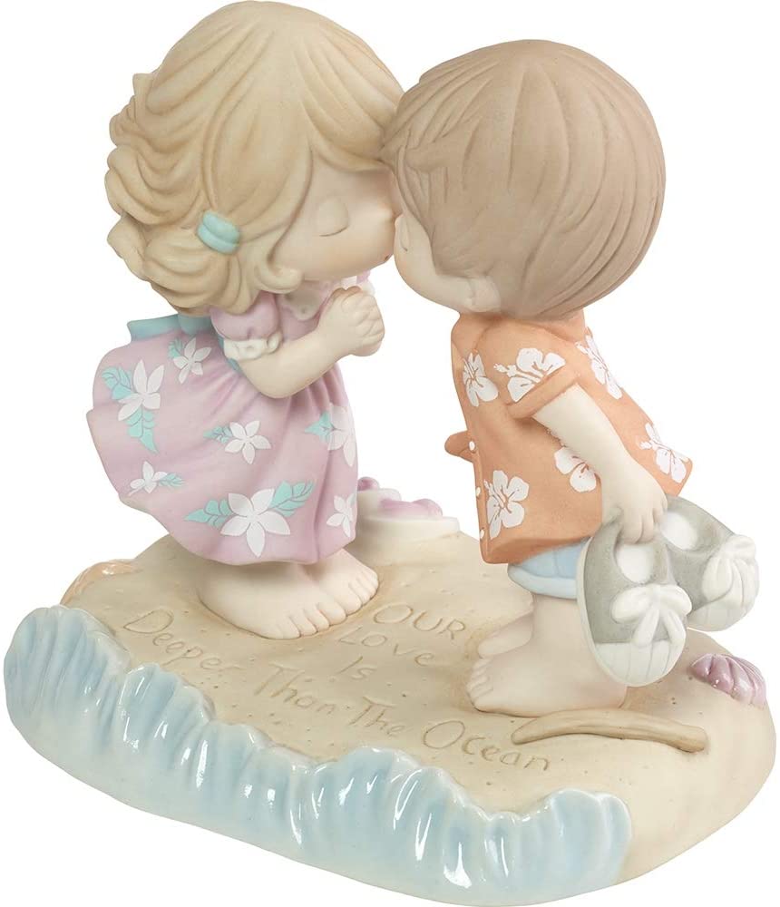 Our Love Is Deeper Than The Ocean, Bisque Porcelain Figurine  - Country N More Gifts