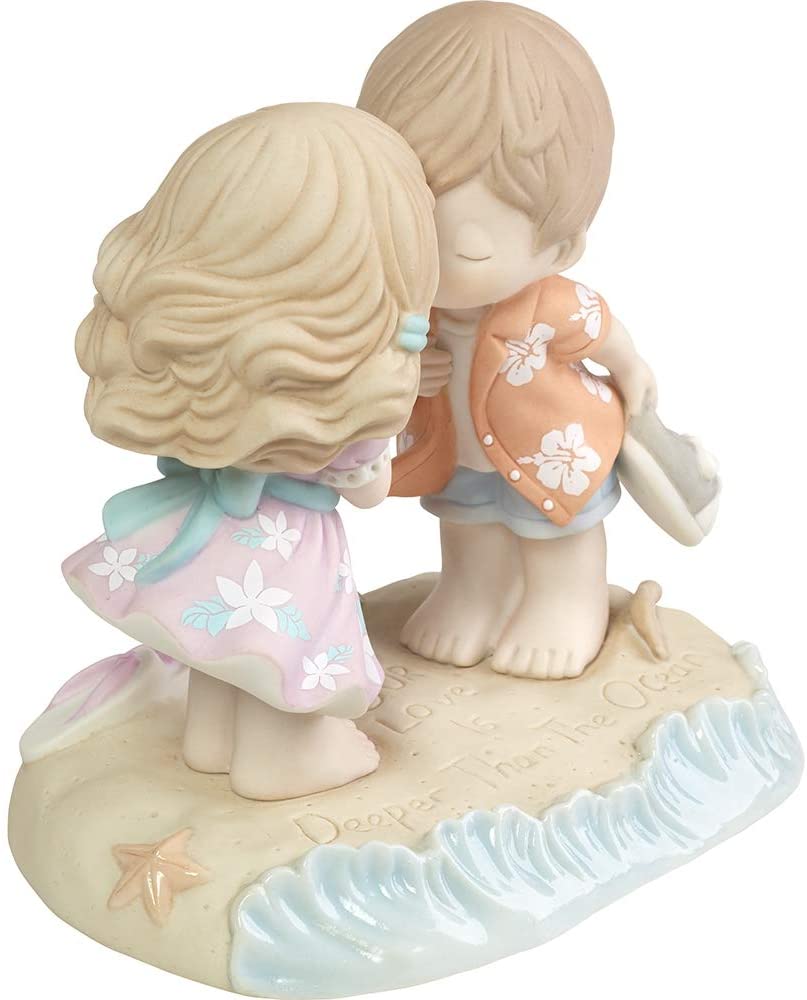 Our Love Is Deeper Than The Ocean, Bisque Porcelain Figurine  - Country N More Gifts