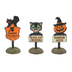 Halloween Signs Set of 3  - Country N More Gifts