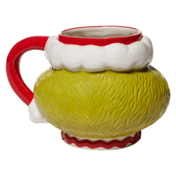 Santa Grinch Sculpted Mug  - Country N More Gifts