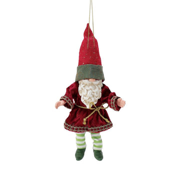 Gnome Wine Orn  - Country N More Gifts