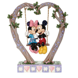 Mickey & Minnie on Swing  - Country N More Gifts