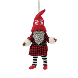 Gnome Moose Hat Orn AA  - Country N More Gifts