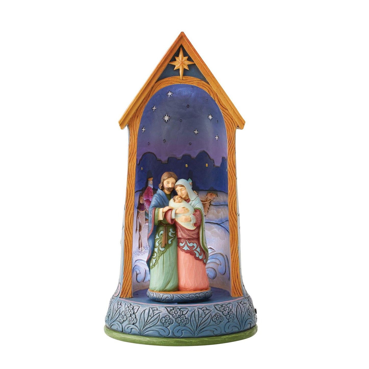 Holy Family in Stable Lighted  - Country N More Gifts
