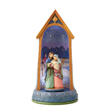 Holy Family in Stable Lighted  - Country N More Gifts