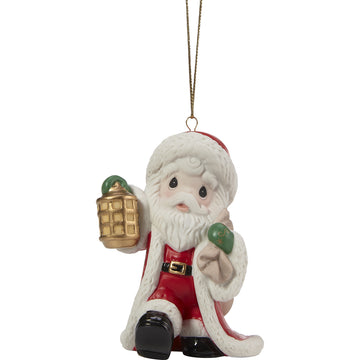 NO BOX - May Your Spirits Be Merry And Bright Annual Santa Ornament - Country N More Gifts