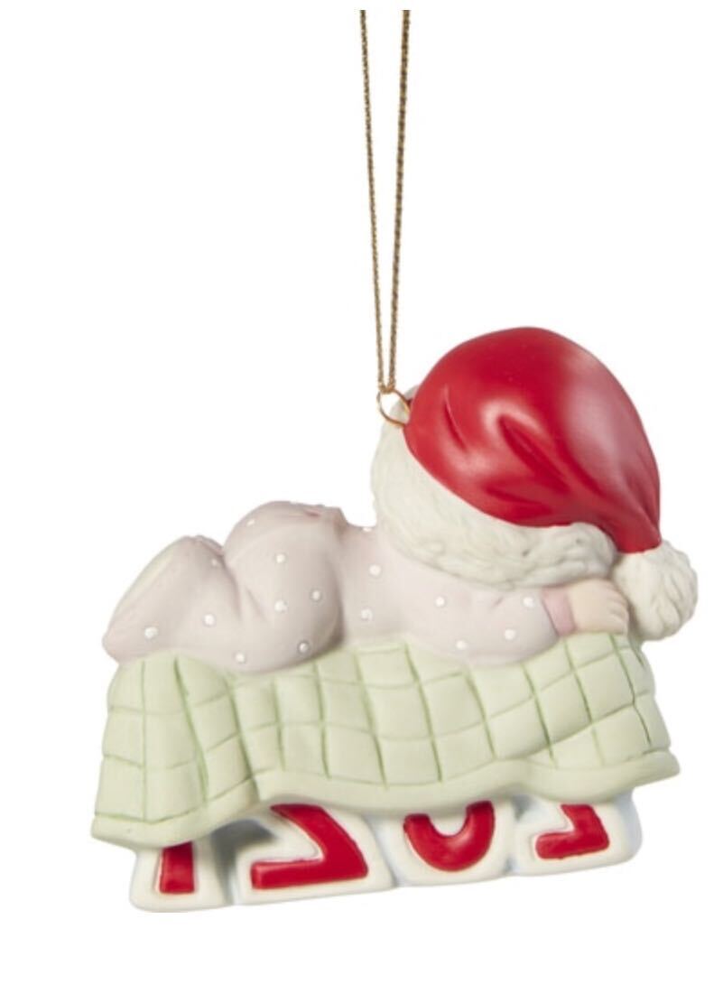 Baby's 1st Christmas 2021 Dated Girl Ornament  - Country N More Gifts